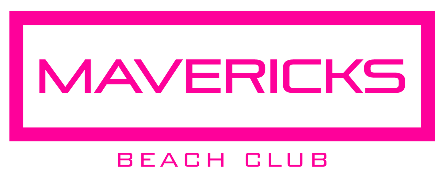Special Edition Mavericks Beach Club Women's Neon Beach Crop Tee