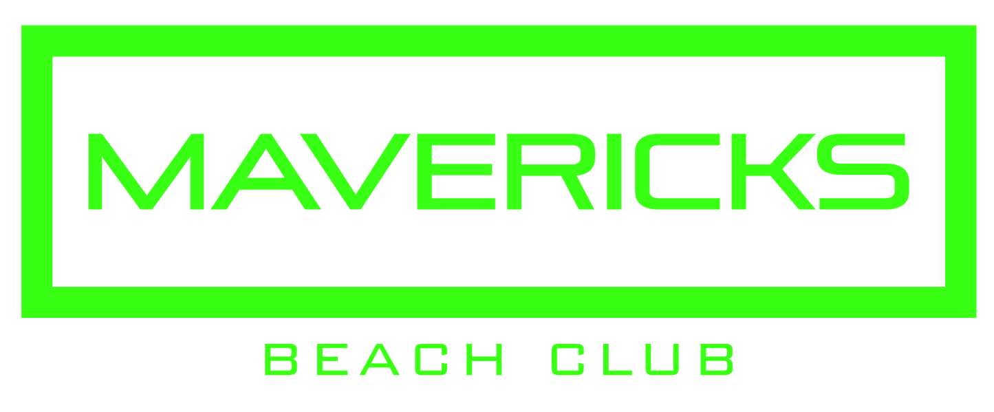 Special Edition Mavericks Beach Club Men's Neon Beach Sueded Tee